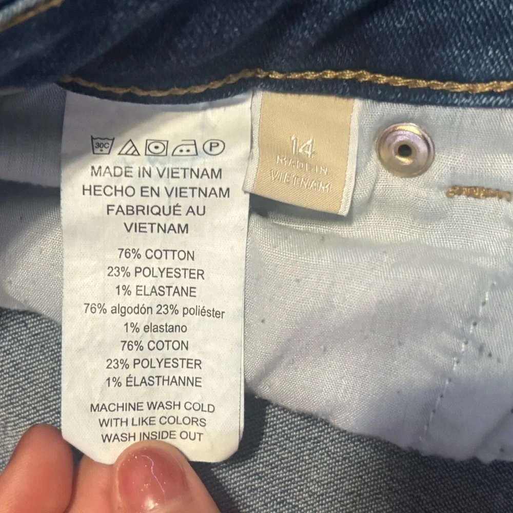 Michael Kors Blue Skinny Jeans